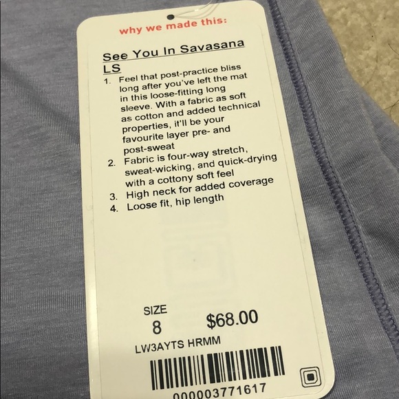 Lululemon top - NWT - Picture 2 of 4